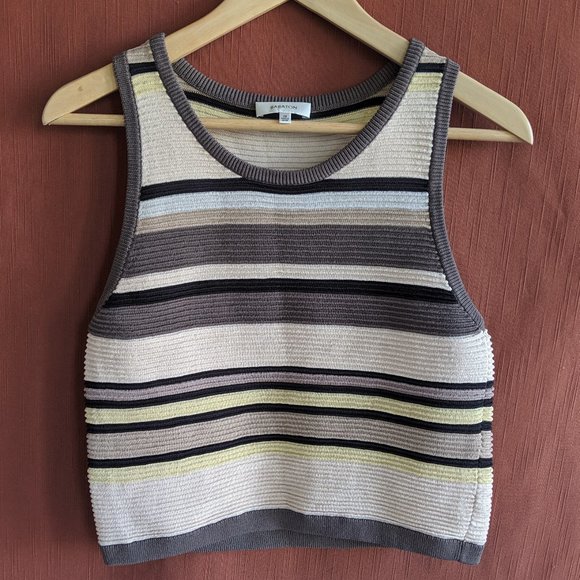 Aritzia Babaton Multi-Color Striped Vest - Picture 1 of 3